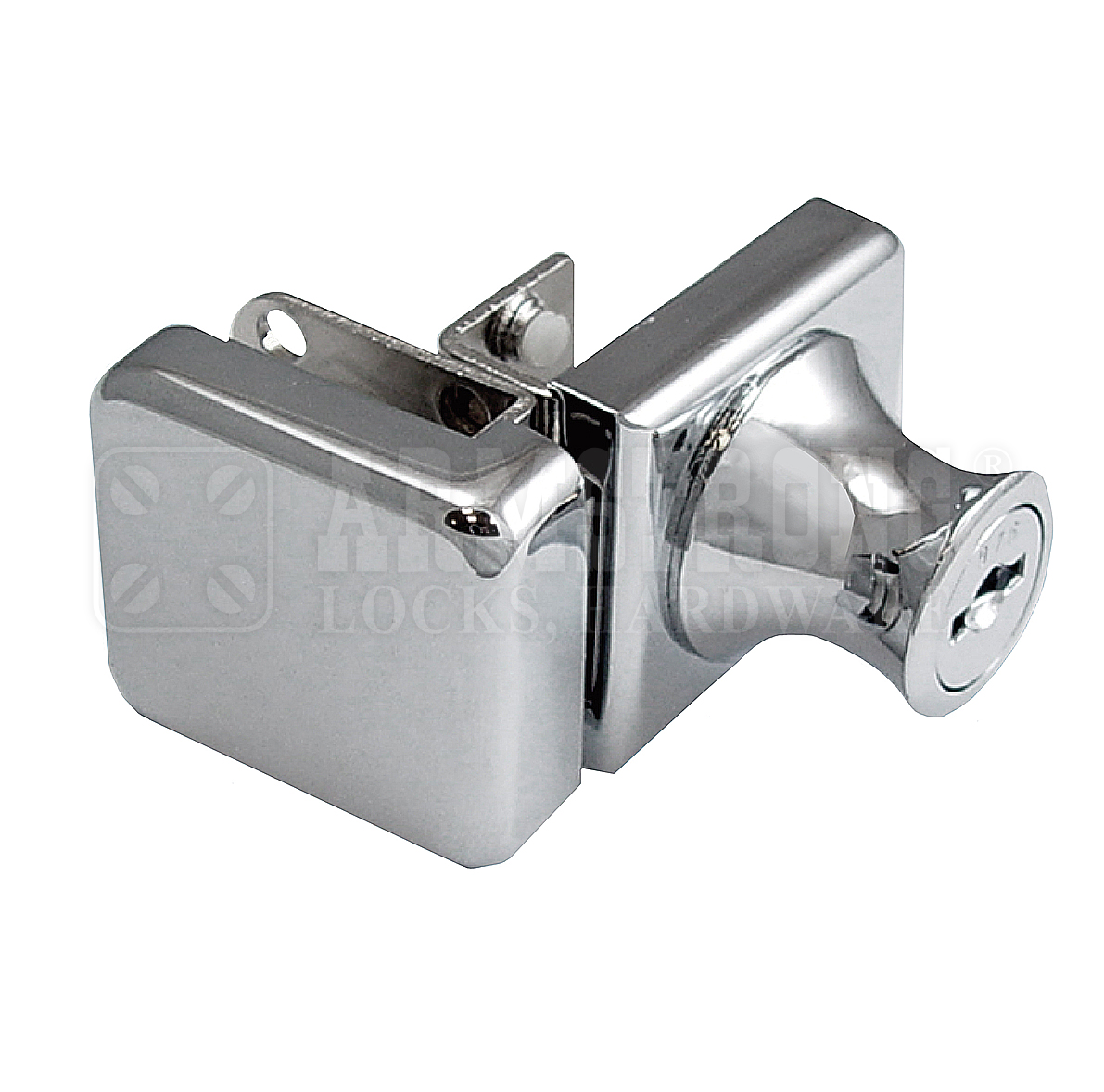 Gabinete solo balanceo cerradura de puerta de vidrio 407-3-5