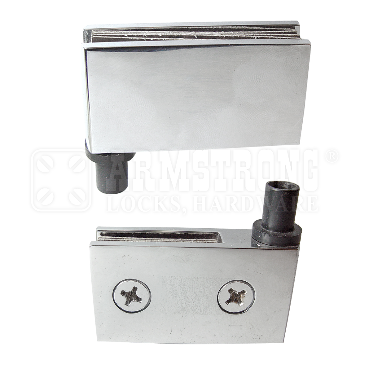 BISAGRA DE PUERTA DE VIDRIO MUEBLE CON ZÓCALO HUNDIDO 3010-02-SK