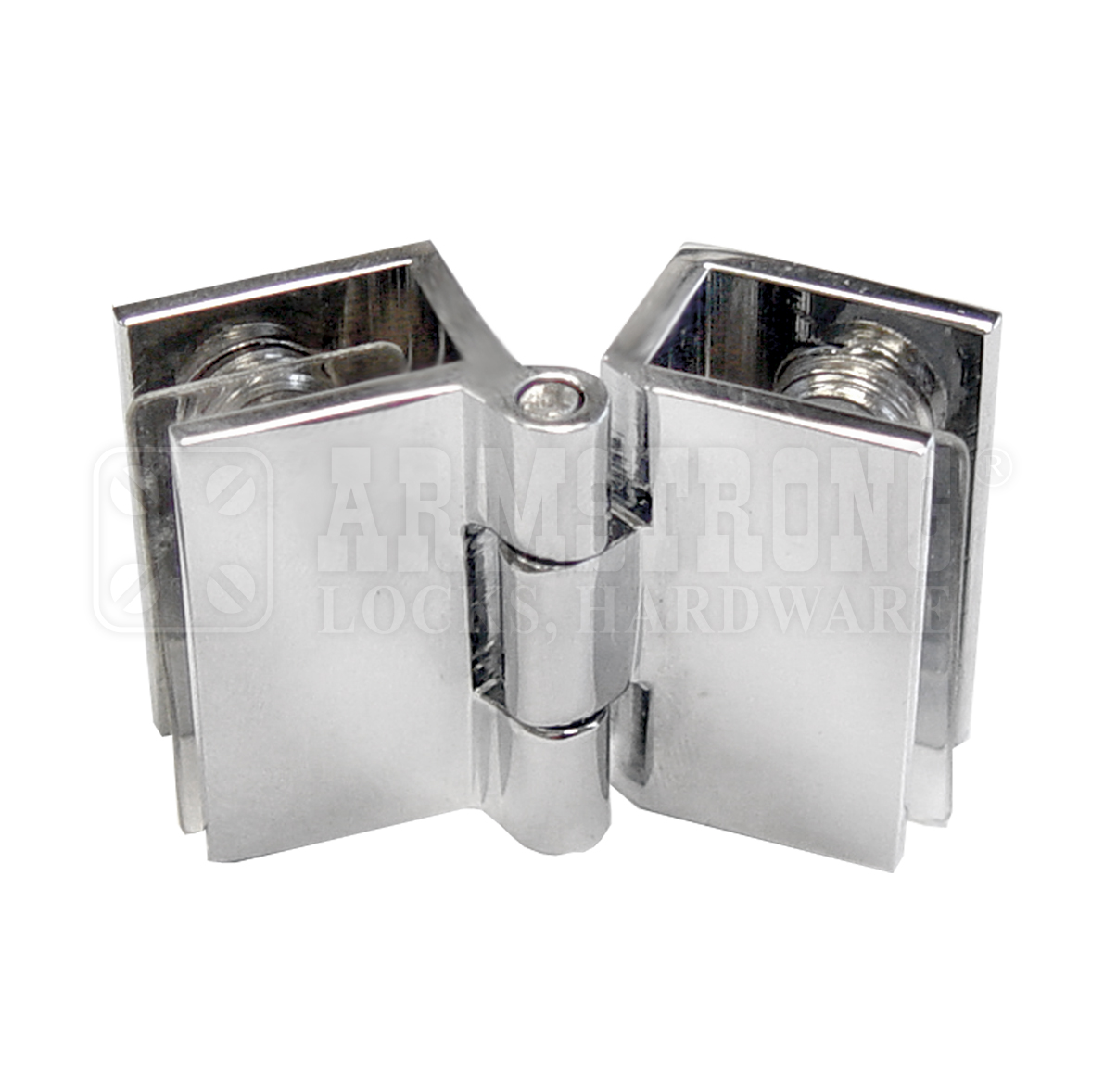 BISAGRA DE PUERTA DE VIDRIO GABINETE. VIDRIO A VIDRIO EN 180 GRADOS